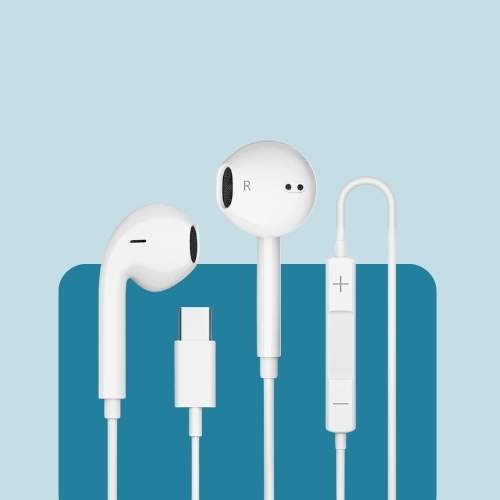 Original Type C Headphones Wired - USB C Wired Earphones