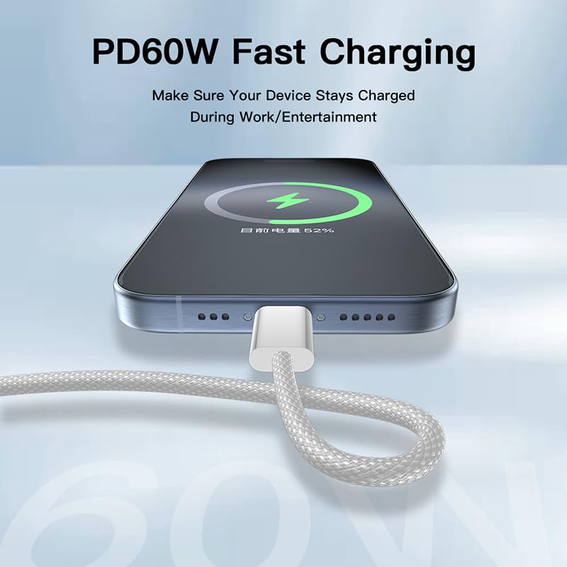 1M Type-C to Lightning Cable